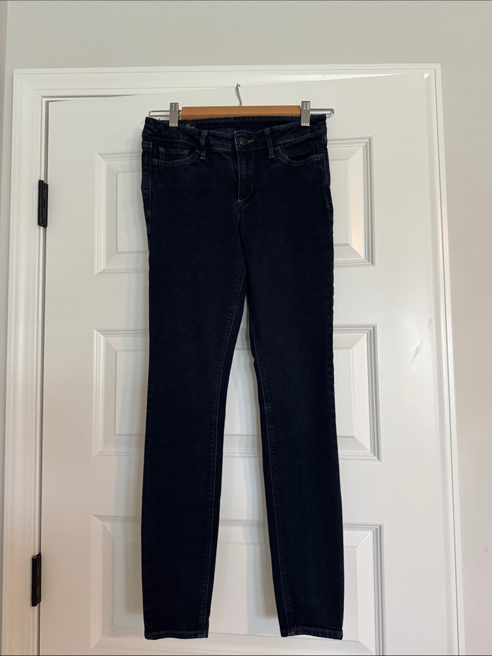 A/X Armani Exchange Women's Dark Wash Super Skinny Jeans